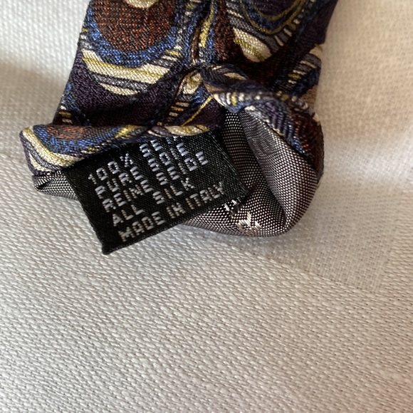VINTAGE GIORGIO REDAELLI  100%SILK TIE .Made in Italy. - Picture 5 of 6